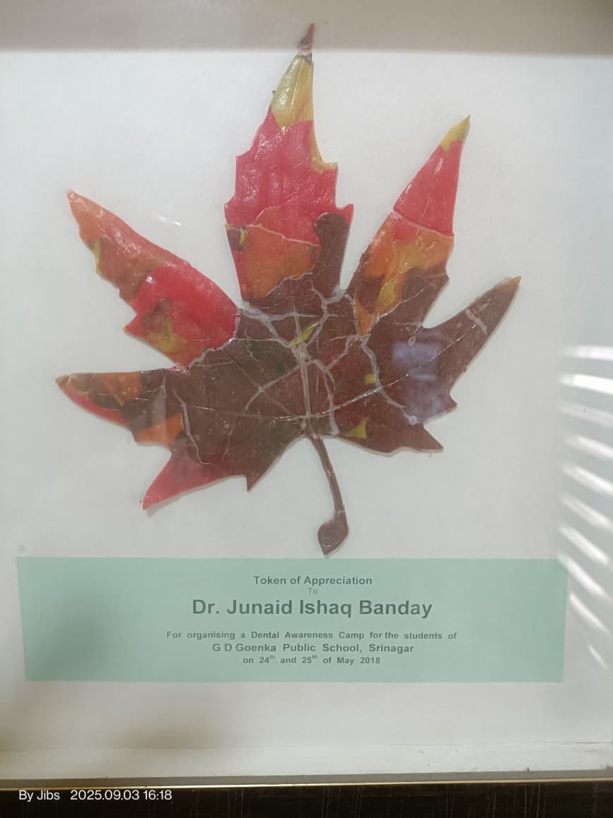 Dental Camp Certificate